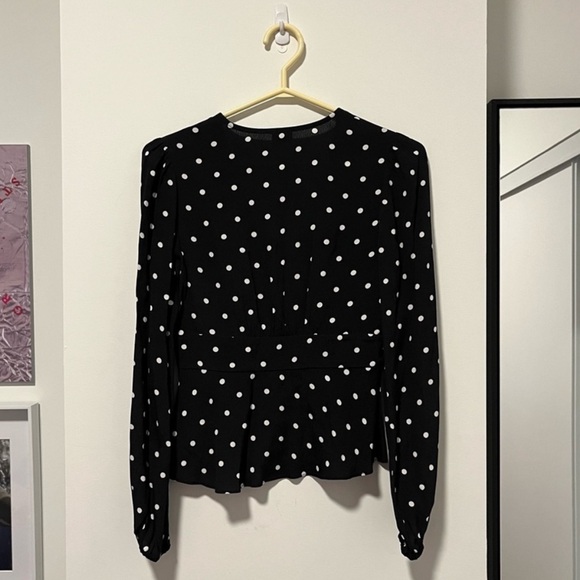 Wilfred Polka Dot Prairie Blouse - Picture 6 of 9